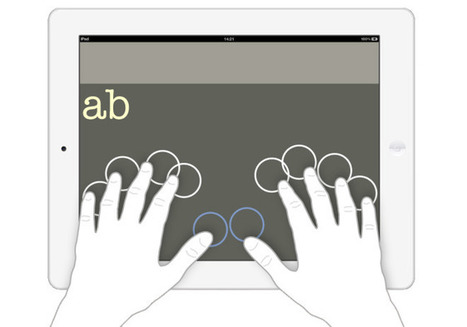 iPad App Brings Braille Keyboard to Blind Users' Fingertips | Apps | Apps and Widgets for any use, mostly for education and FREE | Scoop.it