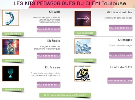 Kits pédagogiques du CLEMI Toulouse | TICE et langues | Scoop.it