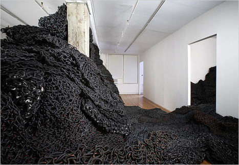 Orly Genger: "Masspeak" | Art Installations, Sculpture, Contemporary Art | Scoop.it