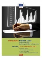 Translation studies days in Brussels - 20 e 21 Settembre 2012 | NOTIZIE DAL MONDO DELLA TRADUZIONE | Scoop.it