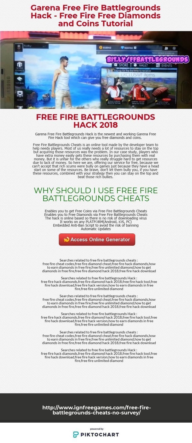 Garena Free Fire Hack Cheats Game Hacker Tool Working Fine