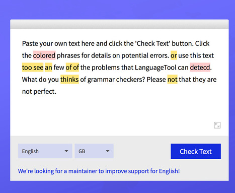 LanguageTool Style and Grammar Check | DIGITAL LEARNING | Scoop.it