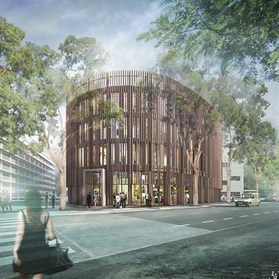 Un b&acirc;timent innovant, vitrine de la fili&egrave;re bois | Rendons visibles l'architecture et les architectes | Scoop.it