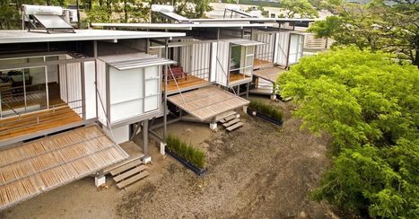 [inspiration] Trois appartements construits à partir de conteneurs au Costa Rica | Build Green, pour un habitat écologique | Scoop.it