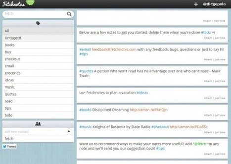 fetchnotes, crea notas y tareas desde web, móvil y escritorio, con 25 gigas gratis integrándose con Box | TIC & Educación | Scoop.it