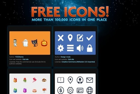 Need Free Icons? Here are 13 Websites to Download Them | inspirationfeed.com | digital marketing strategy | Scoop.it