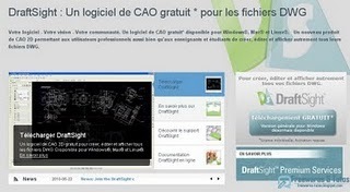 DraftSight : un logiciel gratuit de CAO 2D | Time to Learn | Scoop.it
