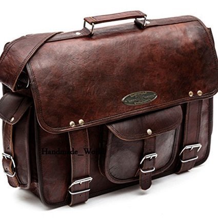 pure leather laptop bags online