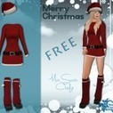 Mesh Miss Santa Outfit by Blueberry | Teleport Hub | Teleport Hub | Scoop.it