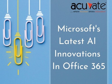 Microsoft's latest AI innovations In Office 365 | Blog | Raspberry Pi | Scoop.it
