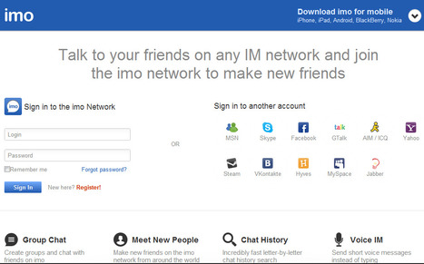 Imo. Une messagerie instantanée universelle. | Time to Learn | Scoop.it