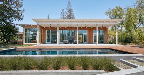 Un ranch californien construit à partir d'éléments de la maison détruite sur place | Build Green, pour un habitat écologique | Scoop.it