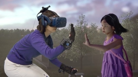 Creapills : "Grâce à la réalité virtuelle, cette maman peut voir et parler avec sa fille décédée | Ce monde à inventer ! | Scoop.it