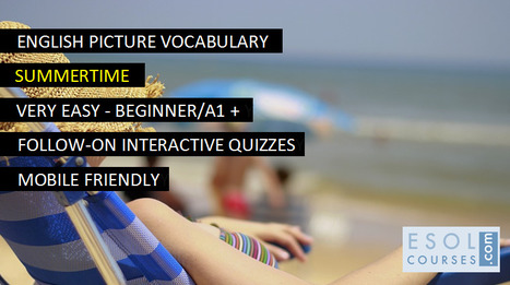 English Vocabulary for Summertime | English Word Power | Scoop.it