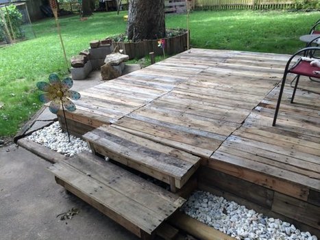 How I Made a Pallet Deck | 1001 Pallets ideas ! | Scoop.it
