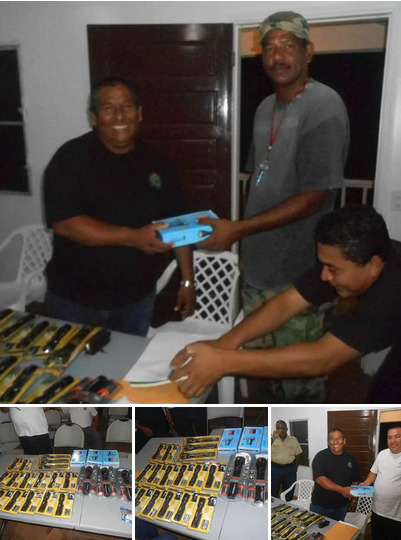 Special Constables Receive Flashlights | Cayo Scoop!  The Ecology of Cayo Culture | Scoop.it