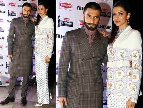 #CoupleFashionLessons: Best Of Deepika's & Ranveer's Outfits From Bajirao Mastani Promotions | Celebrity Fashion Trends | Scoop.it