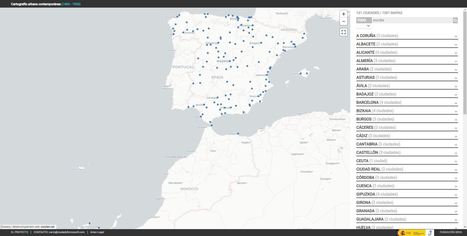 Visor de la cartografía urbana contemporánea de España (1800-1950) | Ordenación del Territorio | Scoop.it