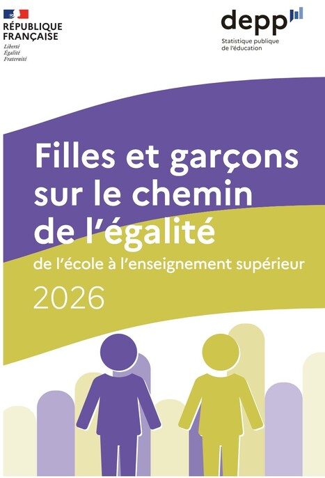 Filles et gar&ccedil;ons sur le chemin de l&rsquo;&eacute;galit&eacute;, de l&rsquo;&eacute;cole &agrave; l'enseignement sup&eacute;rieur, &eacute;dition 2026 | Veille &eacute;ducative et p&eacute;dagogique - Mongazon | Scoop.it