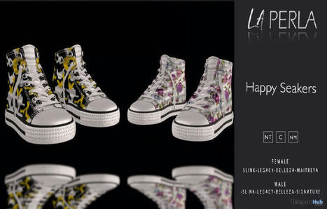 Happy Sneakers Orsy Event March 2022 Group Gift by LA PERLA | Teleport Hub - Second Life Freebies | Second Life Freebies | Scoop.it