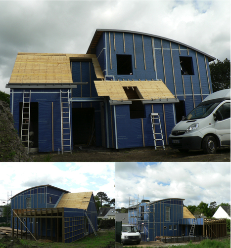 " Carnet de chantier N°12.05 / Construction d'une maison RT 2012 à Riec sur Bélon"- a.typique Auray | Architecture, maisons bois & bioclimatiques | Scoop.it