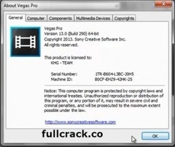 Sony Vegas Pro 13 Crack Serial Number Full Down