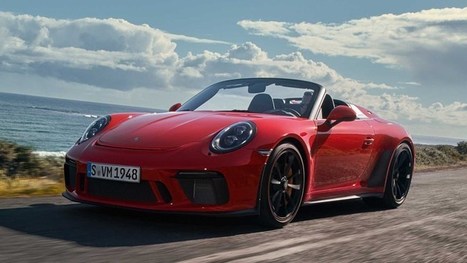 Porsche reveals the GT3-powered 2019 911 Speedster | Porsche cars are amazing autos | Scoop.it