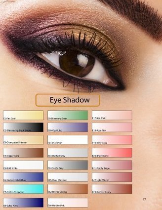 Glam Air Airbrush E17 Sea Shell Eye Shadow Water-based Makeup | Online Makeup Store | Scoop.it