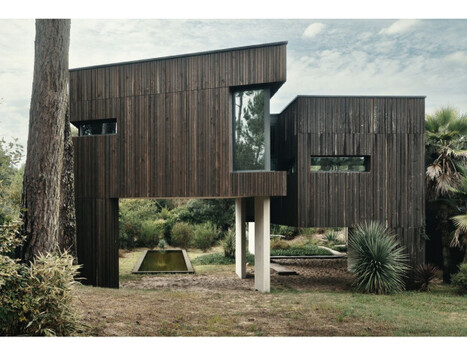 Dans les Landes, cette maison en bois se fond dans la nature | Landes | Scoop.it