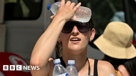 Europe heatwave: Temperatures to soar in Greece as fires still burn - BBC News | Agents of Behemoth | Scoop.it
