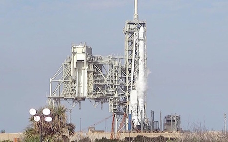 Concern with steering mechanism scrubs Falcon 9 launch | Spaceflight Now | The NewSpace Daily | Scoop.it