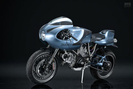Gareth Roberts' Ducati MH900e Superlite cafe racer | Ductalk: What's Up In The World Of Ducati | Scoop.it