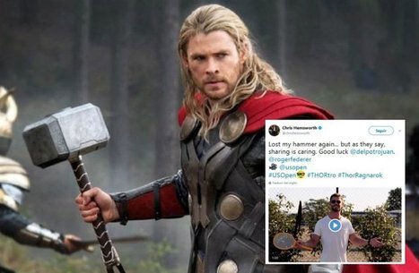 Thor reclama a Del Potro que le devuelva el martillo (el marketing de Marvel es brillante) | Seo, Social Media Marketing | Scoop.it