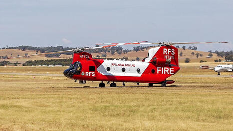 Incendies&nbsp;: de quoi sont capables le Chinook et le Bell 412, les h&eacute;licopt&egrave;res envoy&eacute;s par l&rsquo;Australie pour aider la France&nbsp;? | AERONAUTIQUE NEWS - AEROSPACE POINTOFVIEW - AVIONS - AIRCRAFT | Scoop.it
