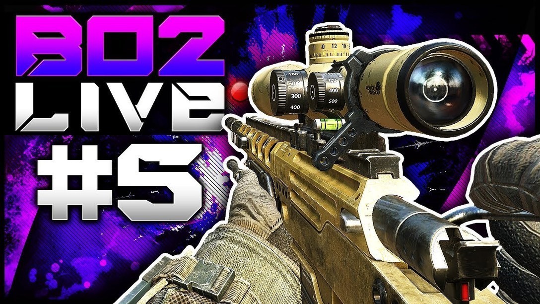 CoD BO2: BALLiSTA BABY! - LiVE w/ Elite #5 (Cal... - 