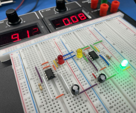 Traffic Lights Circuit Without a Micro Controller : 5 Steps (with Pictures) | Daily DIY | Scoop.it