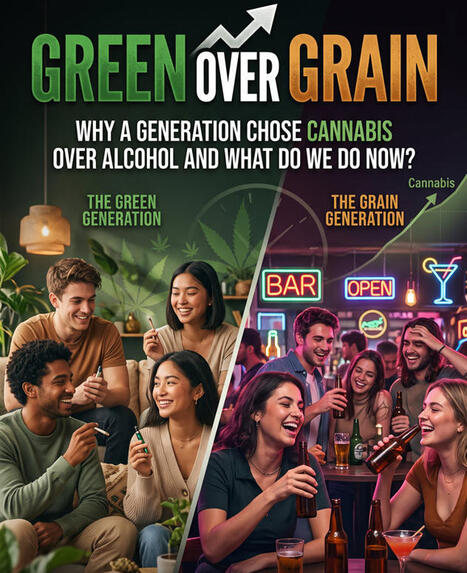 Green Over Grain: Why a Generation Chose Cannabis over Alcohol and What Do We Do Now? | Cannabis.Net | Scoop.it