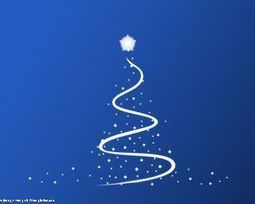 Free Christmas PowerPoint Template with Blue Background | Free Powerpoint Templates | PowerPoint Presentation Library | Scoop.it