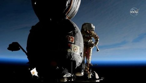 Un paseo espacial para inspeccionar el agujero de la Soyuz MS-09 | Ciencia-Física | Scoop.it