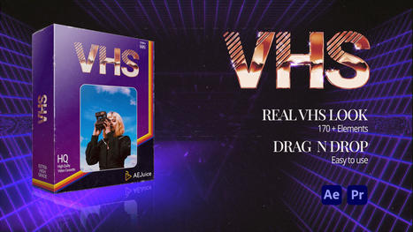 VHS Retro After Effects and Premiere Pro constructor package. Drag & Drop Plugin/Extension/Script | Starting a online business entrepreneurship.Build Your Business Successfully With Our Best Partners And Marketing Tools.The Easiest Way To Start A Profitable Home Business! | Scoop.it