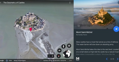 The Geometry of Castles - A Math Lesson in Google Earth via @rmbyrne | Distance Learning, mLearning, Digital Education, Technology | Scoop.it
