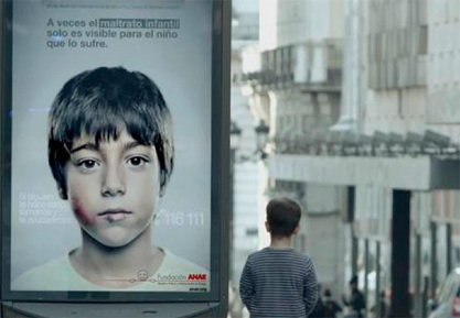 Une pub secr&egrave;te pour aider les enfants maltrait&eacute;s | French Authentic Texts | Scoop.it