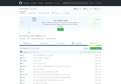 git-bug: Un bugtracker open source intégré à GIT a | Devops for Growth | Scoop.it