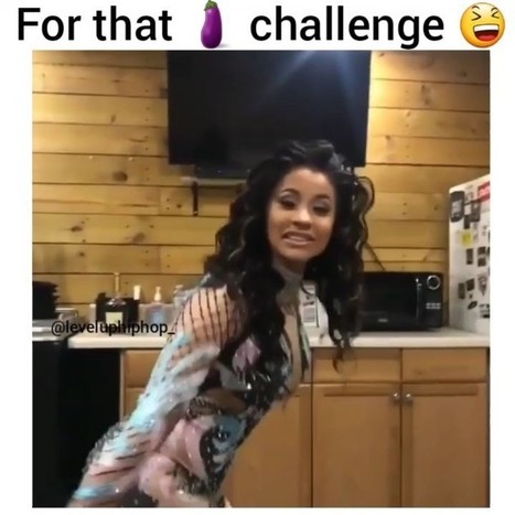 GetAtMe IGOfTheDay Cardi B goes in on  the #ForTheDickChallenge ... Instagram post by The New @LevelUpHipHop (hit the link for vid)  | GetAtMe | Scoop.it