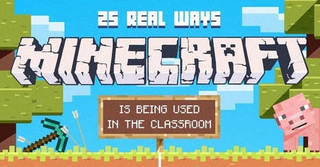 25 Real Ways Minecraft is Being Used in the Classroom | STEM+ [Science, Technology, Engineering, Mathematics] +PLUS+ | Scoop.it