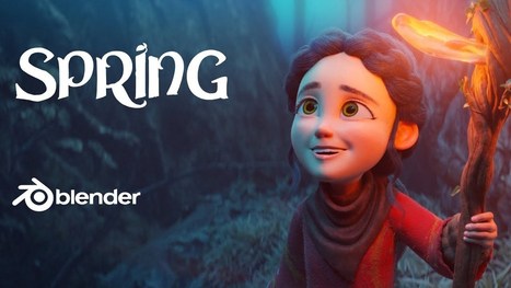 Spring: un cortometraje de animación en Blender cuyo código, objetos y texturas se pueden examinar  | tecno4 | Scoop.it