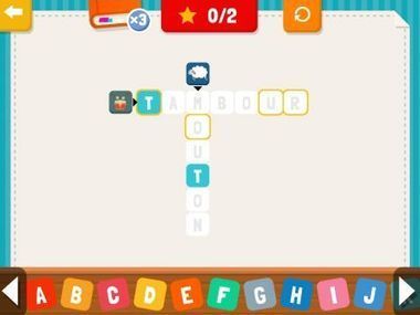 Appli enfant sur iPad et iPhone : des mots croisés pour l'apprentissage de l'orthographe ! | FLE enfants | Scoop.it