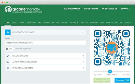 QRCode Monkey: página gratuita para crear códigos QR personalizados | TIC & Educación | Scoop.it
