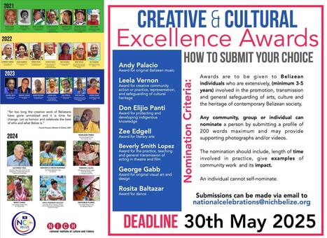 Creative and Cultural Excellence Awards 2025 | Cayo Scoop!  The Ecology of Cayo Culture | Scoop.it