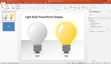 How to Draw a Light Bulb in PowerPoint | PowerPoint Tips & Presentation Design | Scoop.it